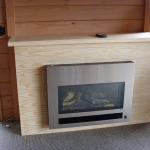 Pine fire place